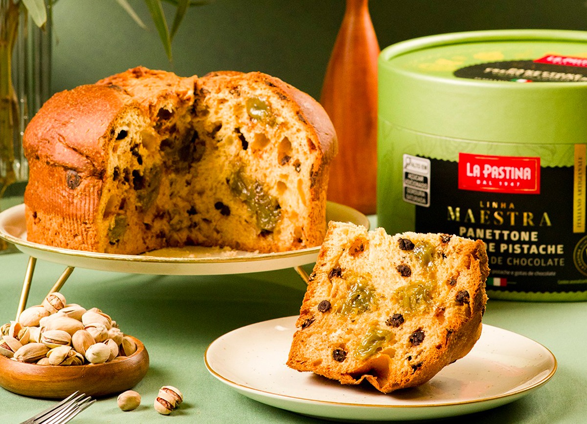 Panettone Creme de Pistache La Pastina